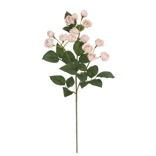 28" Soft Peach Rose Stem by Ashland®